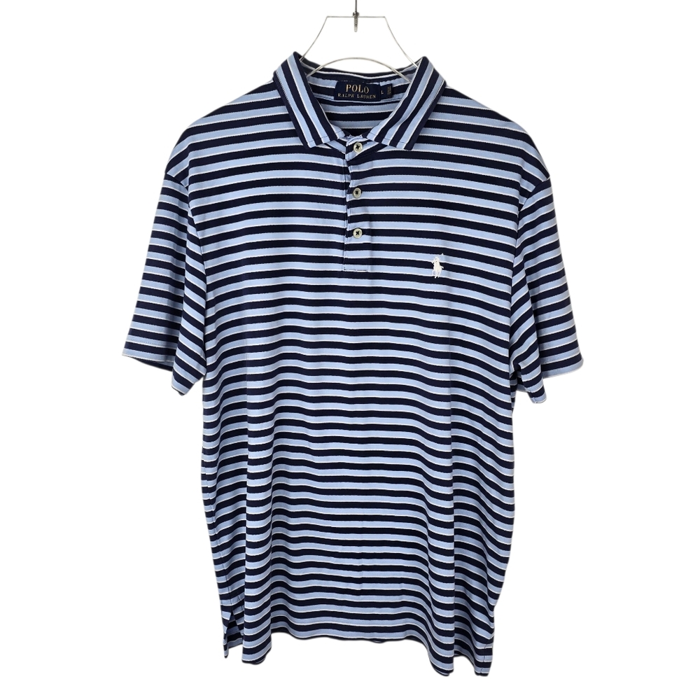 Polo Ralph Lauren Stripped Polo Shirt Size Large